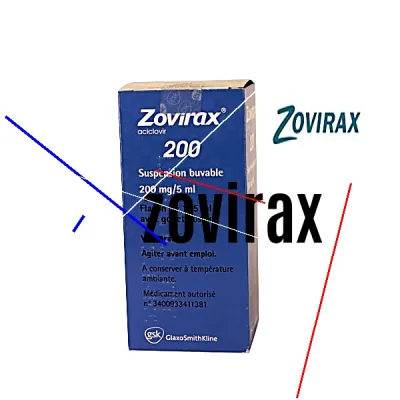 Zovirax 5 crème prix